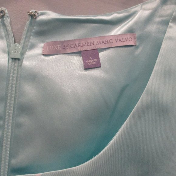 LUXE by Carmen Marc Valvo Dress Size 6 NWT - Picture 6 of 11